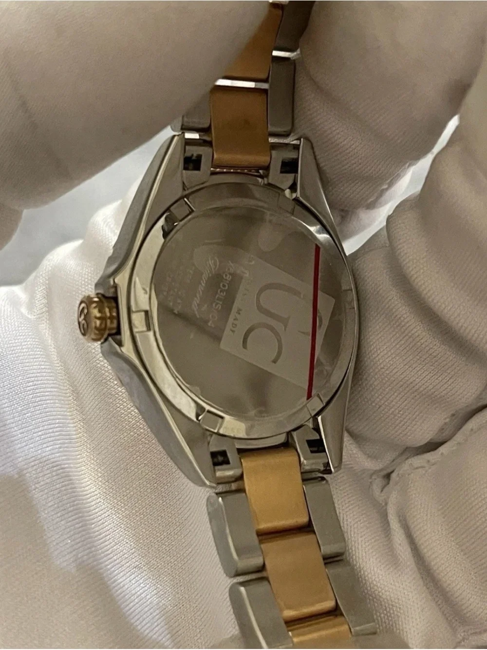 GC Guess Collection C68103 / X68103 Ladies Two Tone Diamond Dial Swiss Watch